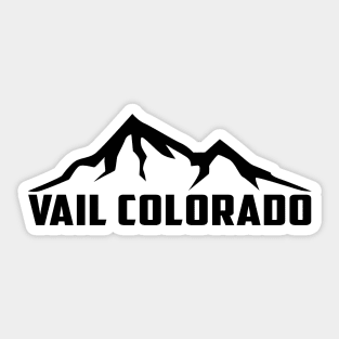 Vail Colorado Skiing Ski Sticker